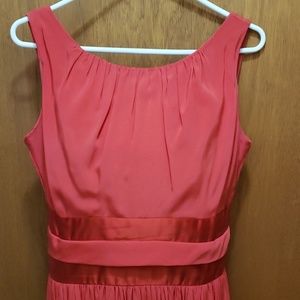 Vintage Junior Theme Orange Dress